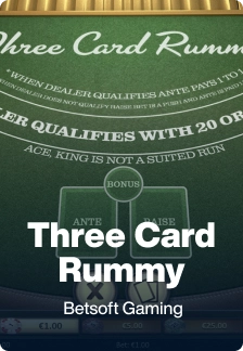 Three Card Rummy game tile