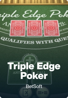 Triple Edge Poker game tile